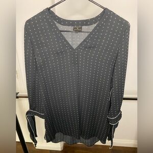 Worthington Patterned Blouse (S)